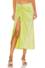 Nicholas Lia Skirt in Limeade - size 4 - Modified