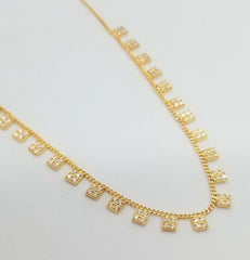 Argento Vivo Cubic Zirconia Statement Necklace