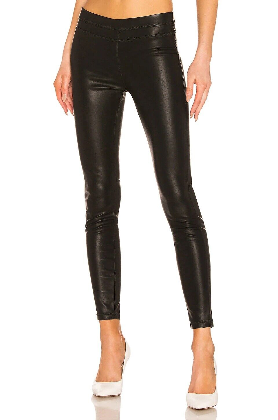 BLANKNYC Pussy Cat Vegan Leather Legging in Pussy Cat - size 26