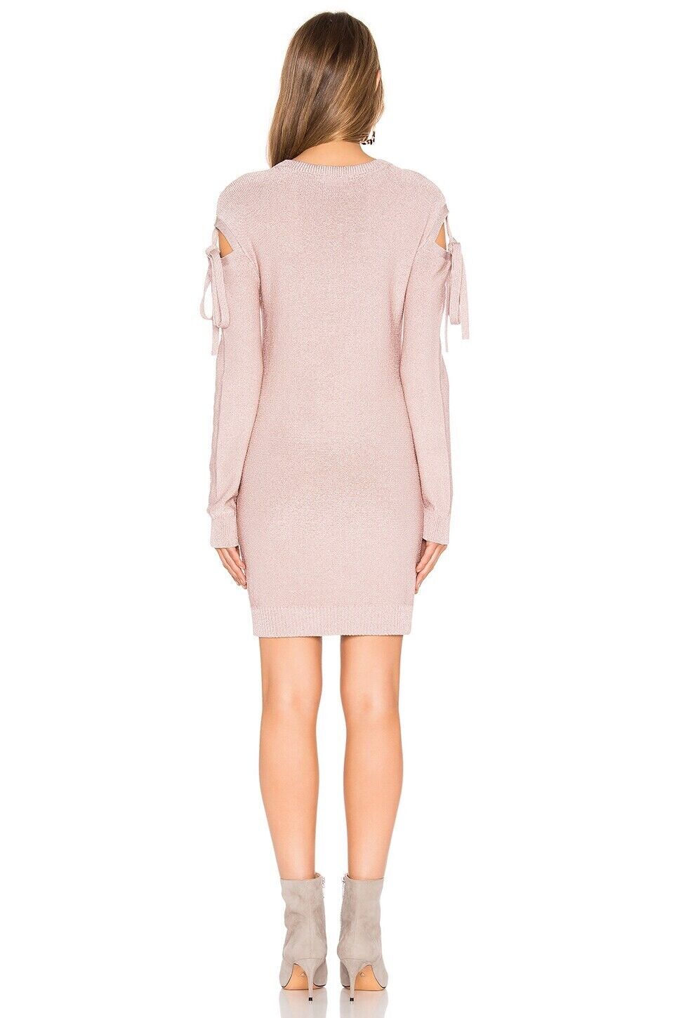 Light Pink Sweater Dress