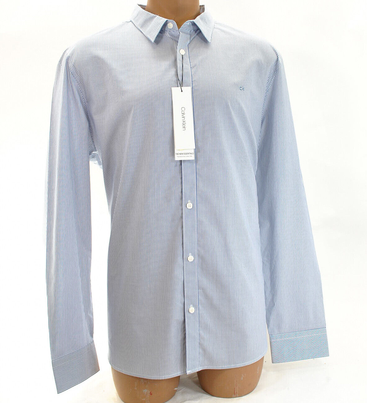 Calvin Klein Signature Long Sleeve Stripe Shirt XXL