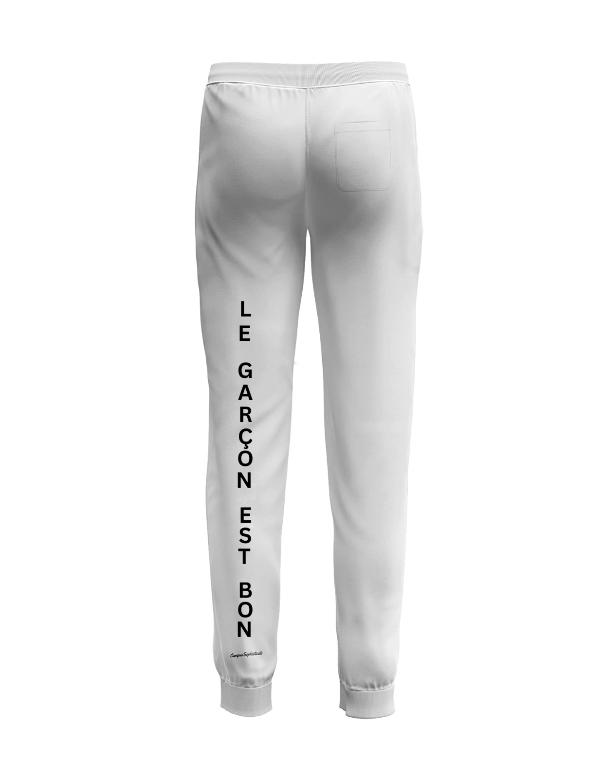 white sweatpants for men​