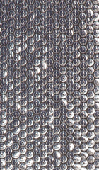 black sequin mini dress