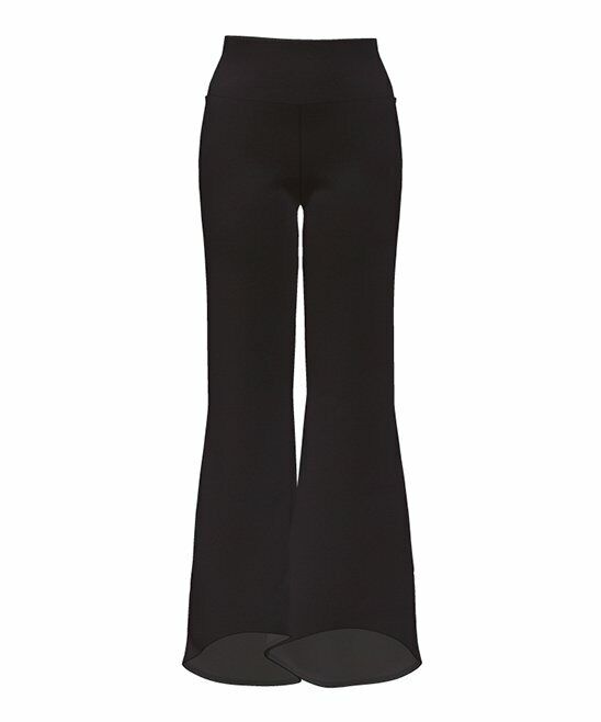 Bella Flore Asymmetrical Tummy Control Flare Pants size XL