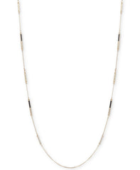 DKNY Gold-Tone Pave Bar 42" Strand Necklace