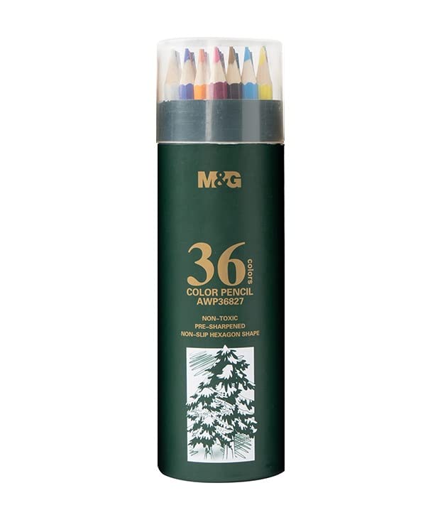 M&G Hexagon Color Pencil Oil-based 36 colors