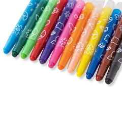 M&G Twistable Crayon 18 colors PP Box Package (1 per pack)