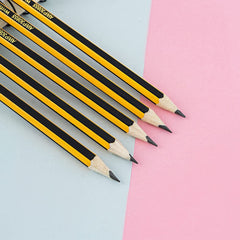 M&G Pencil hexagon with eraser 2B (10 per pack)