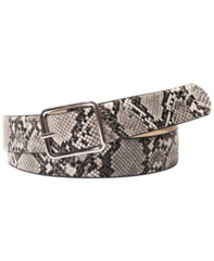 INC grey snake belt