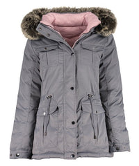 Greenlander Charcoal & Mauve Reversible Anorak