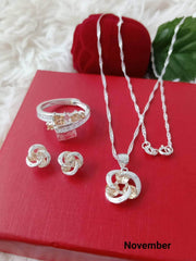 Campus Sophisticate Collection 925 Pure Italian Silver Necklace