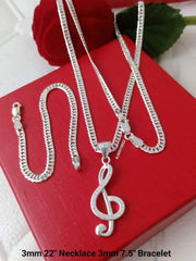 Campus Sophisticate Collection 925 Pure Italian Silver Necklace