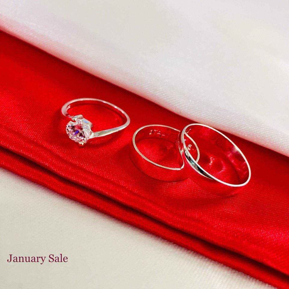Campus Sophisticate Collection 925 Pure Italian Silver Rings