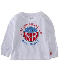 Levi's white tee 18m
