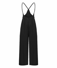 Sleeveless Black Jumpsuit