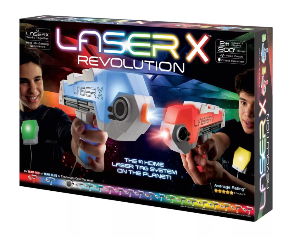 Laser X Revolution - Laser Tag Gaming Blaster Set - Two Player