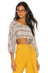 Women's Brown Blouse