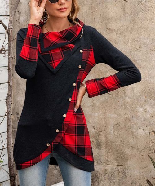 Coeur de Vague red/black tunic xl