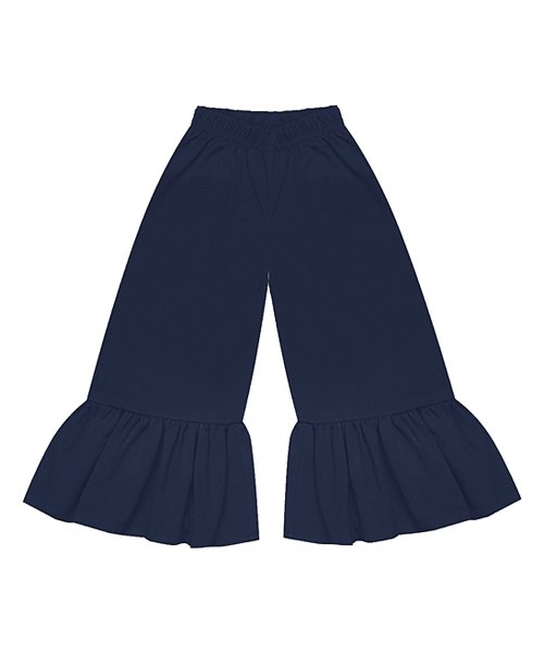 A.T.U.N. Navy Ruffle Pants