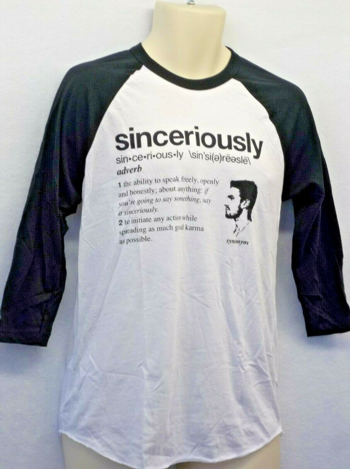 American Apparel Black/White Shirt