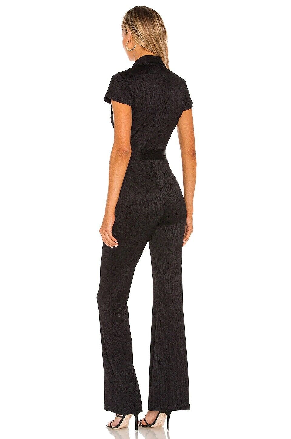 black formal jumpsuit