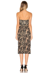 black midi dress womens