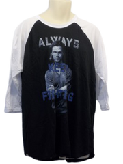 White/Black Long Sleeve Shirt