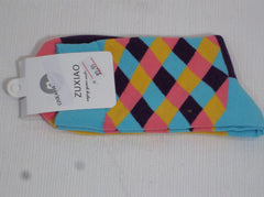Red/Navy Zuxiao Socks