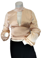 ladies blush top