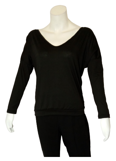 Black Long Sleeve Blouse