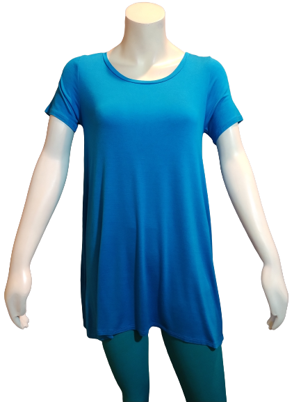 Love in Bright Blue Long T-Shirt