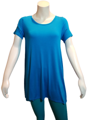 Love in Bright Blue Long T-Shirt