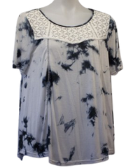 She + Sky Tye Dyed Blouse