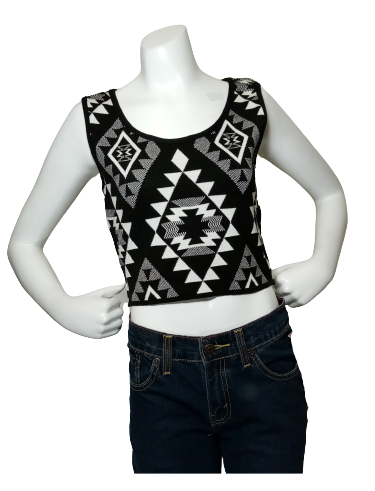 Hera Collection Western Crop Top  osfa