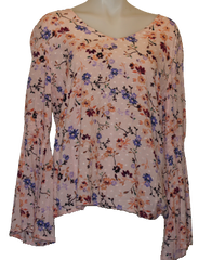 Pink/Purple Cupio Floral Blouse