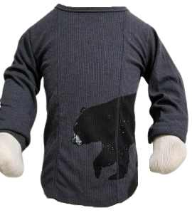 Gray/Black Bear T-Shirt