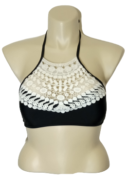 Black Lace Edge Bikini