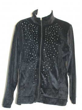 Salon Studio jeweled sweatshirt