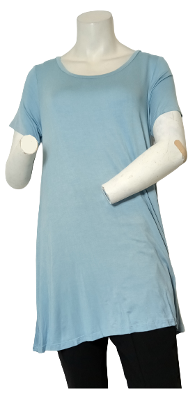 Love In Powder Blue Long Top