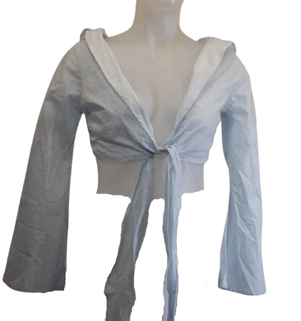 Light Blue Long Sleeve Bolero