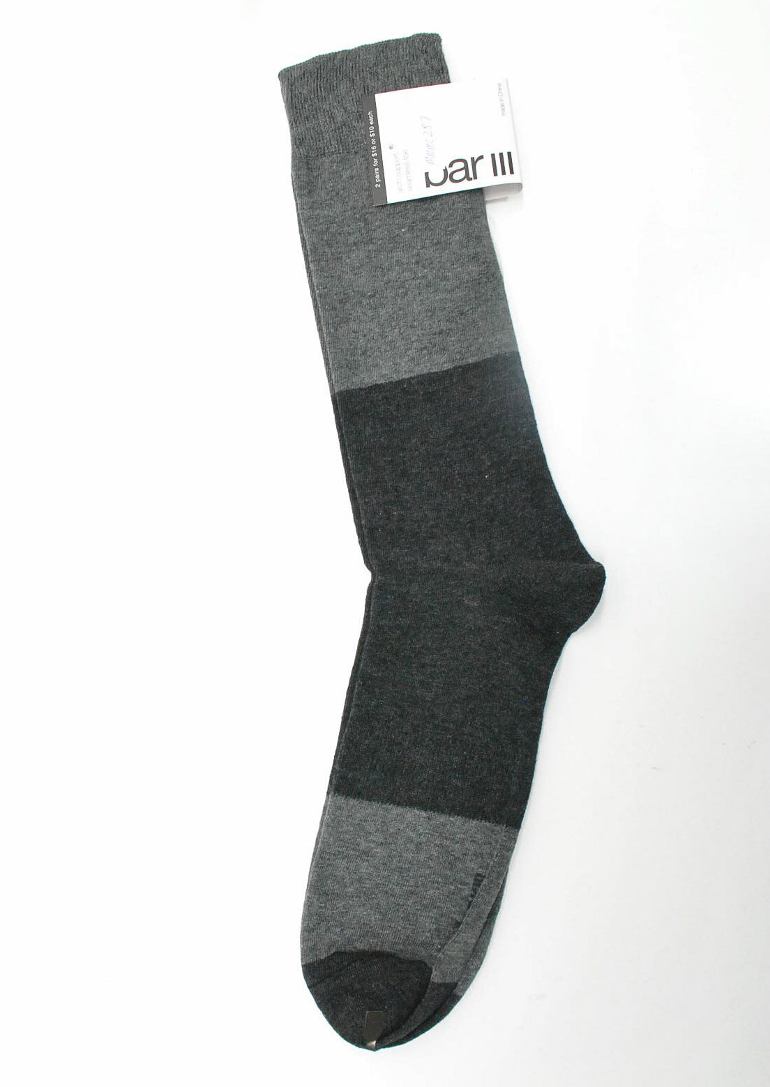 Bar III Grey Socks 10/13