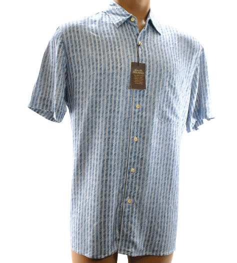 Tasso Elba blue shirt xl