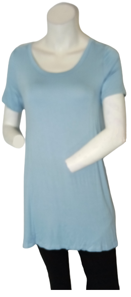 Love In Light Blue Blouse