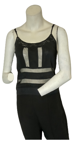 Milau Black Spaghetti Strap Top