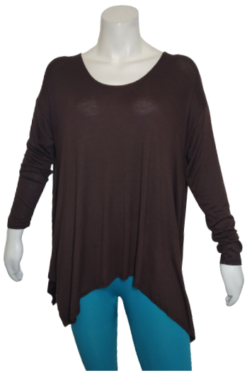 Love In Brown Long Sleeve Top