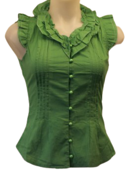 Runway Paris Green Blouse
