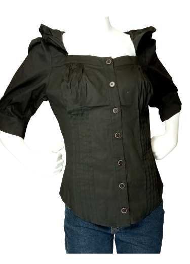 Runway Paris Black Blouse