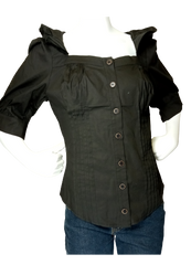 Runway Paris Black Blouse