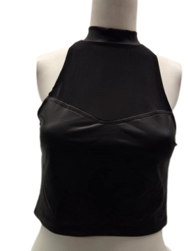 Hera USA Black Crop Top