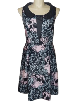Dressfo black/pink dress 2x